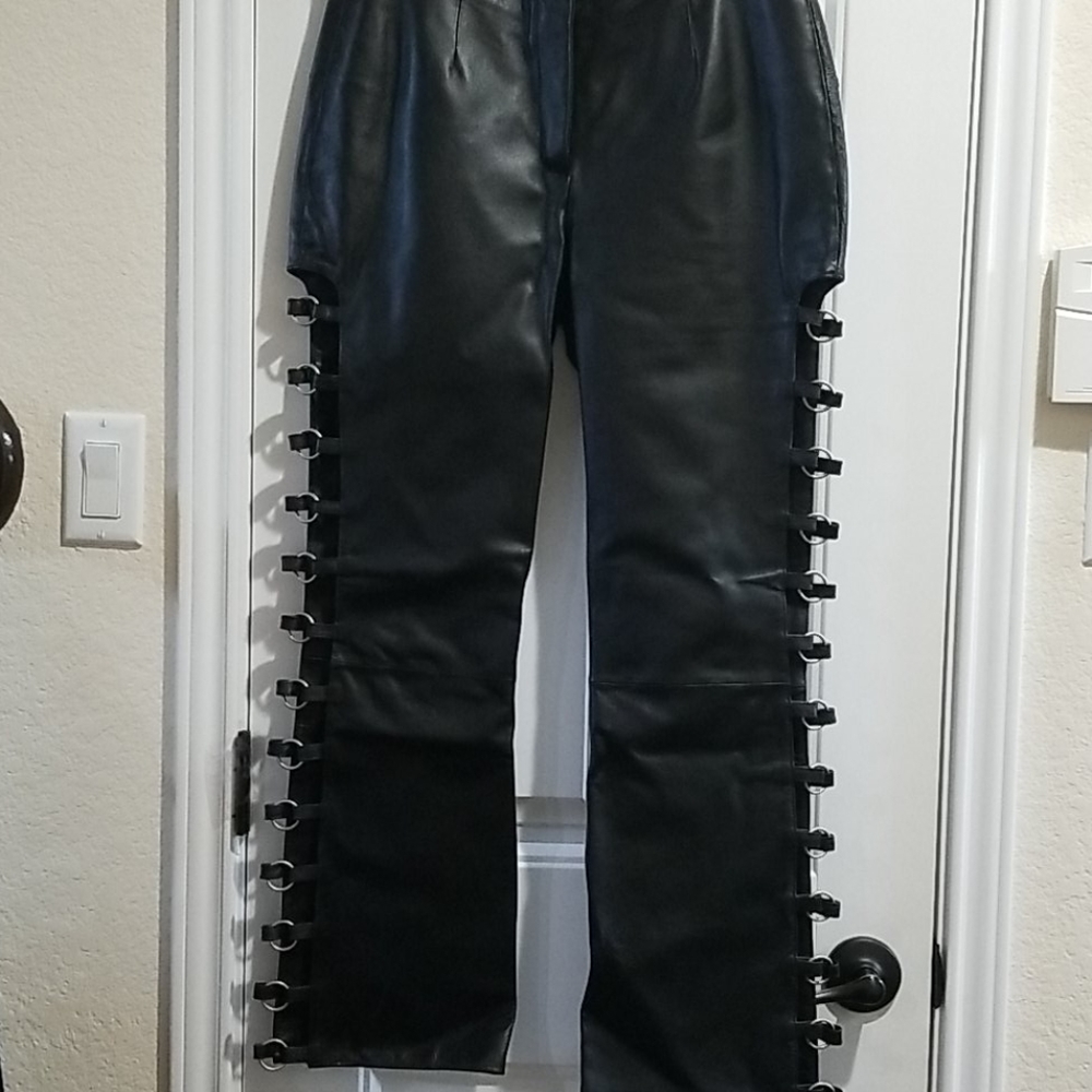 Genuine Leather pants  Sz. 8